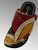Mens Madas Sharqi Sandals - Style 4 in Red, White and Gold