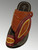 Mens Madas Sharqi Sandals - Style 4 in Camel and Red and White