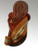 Mens Madas Sharqi Sandals - Style 5 in Camel, Orange and White with gold and silver stitching 