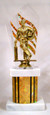 Shown With F1932 Cricket Batsman Figure, BD4 Gold Backdrop, and Gold Column