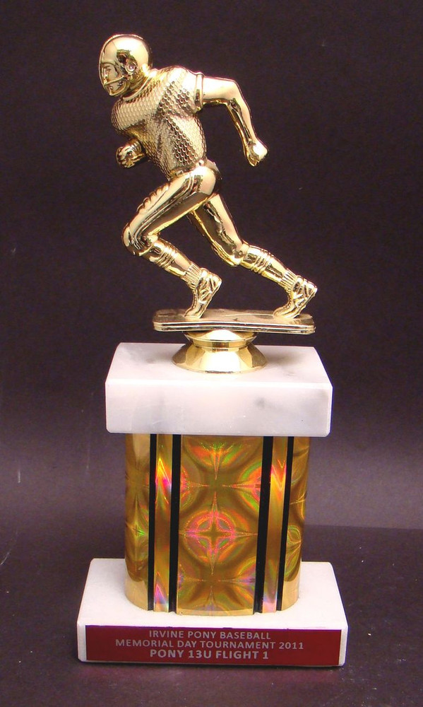 Managers Player Football Trophy Football Trophy 10/" High Trophy Free Engraving
