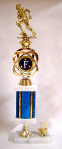 Shown With F4362 Football Runningback Figure, Blue Column, and 2013 Gold Trim