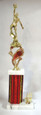 Basketball Trophy with MPI Riser MR503 19" Tall  - Free Engraving