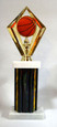 Basketball Tropy with Theme Figure 12 1/2" Tall - Free Engraving