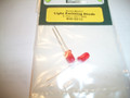 LED Super Bright 5mm (.20") Red 2 Pack