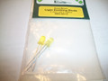 LED Super Bright 5mm (.20") Yellow 2 Pack