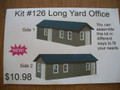 AM Models HO Scale Long Yard Office  Kit #126