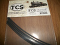 TCS 3/32" OD Black Shrink Tubing  3 feet ( 6 x 6" )