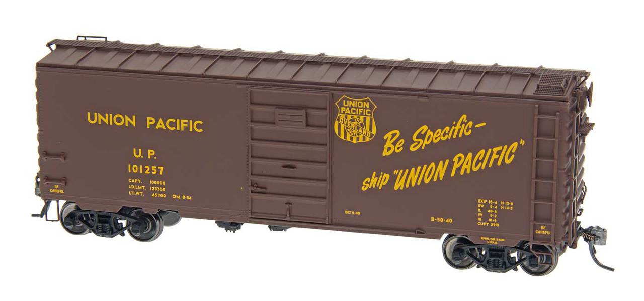 Champ HO Decal UP Union Pacific Box Car #HB-6 Org Pkg 