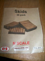 Osborn Model Kits N Scale Skids RRA-3016   20 pack