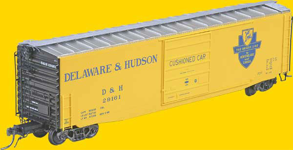 Kadee HO Scale 50 ft PS-1 Standard Boxcar Single door Delaware and