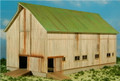 GC Laser HO-SCALE ELFERING FARM Series Barn #2 White Kit #190823
