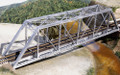 Central Valley HO Scale 150 ft Eastern Gusseted Girder Single Track Bridge Kit #1906
