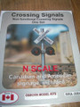 Osborn Model Kits N Scale Crossing Signals RRA-3004