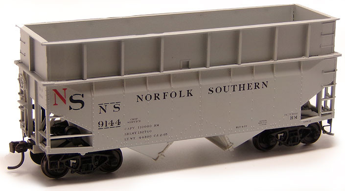 Original Norfolk Southern Ho Scale Wood Chip 2 Bay Hopper 9144 Bob The Train Guy By Rmb Marketing Llc