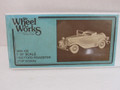 Wheel Works HO Scale 1932 Vintage Ford Roadster (Top Down)  Kit