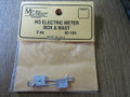 MEC HO Scale Electric Meter Box and Mast 2 pack 80-164