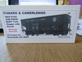 Funaro HO Scale Kit PRR H30 Covered Hopper with white Penn Central  decals #6844