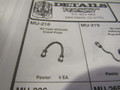 Details West HO MU Cable w/double ended plugs 4pk