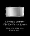 Cannon  Inertial filter Screens FS-1306  GP50-GP60  (4)