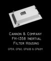 Cannon  Inertial filter Hatches FH-1358  GP60 Dust Bin (2)
