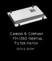 Cannon  Inertial filter Hatches FH-1360  SD70 Dust Bin (2)