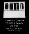 Cannon Thinwall Cab Kits TC-1507 4 window sides Dash 2 (2)