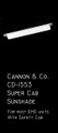 Cannon Cab Kits SH-1551 SuperCab Sunshades (4)