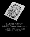Cannon Dynamic Brakes DB-1802  D/B Hatch SD60-75
