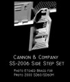 Cannon Etched Side Step Set  SS-2006 Proto 2000 SD60