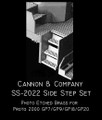 Cannon Etched Side Step Set  SS-2022 P2K GP7, 9, 18, 20