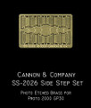 Cannon Etched Side Step Set  SS-2026  P2K GP30
