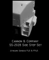 Cannon Etched Side Step Set  SS-2028 Genesis F45 & FP45
