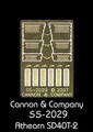 Cannon Etched Side Step Set  SS-2029  SD40T-2
