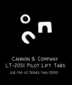 Cannon EMD Lift Tabs (24)  LT-2051