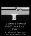 Cannon SD Jacking Pads (4)  JP-2153