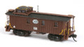 AMB LaserKits N Scale CF Wood Caboose Kit 19000 series New York Central