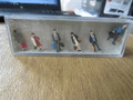 KATO HO Scale Painted Figures 6 pack Walking