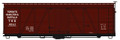  Accurail HO Scale 36ft Fowler Wood Box Car TH&B 4063