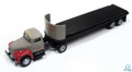 Classic Metal Works - HO Scale International R-190 with Flatbed Trailer Brier Smith #31184