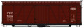 Accurail HO Scale 36ft Fowler Wood Box Car Illinois Terminal ITC 8152