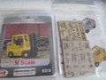  Osborn Model Kits N Scale Heavy Duty Forklift Kit 3128 2 pack