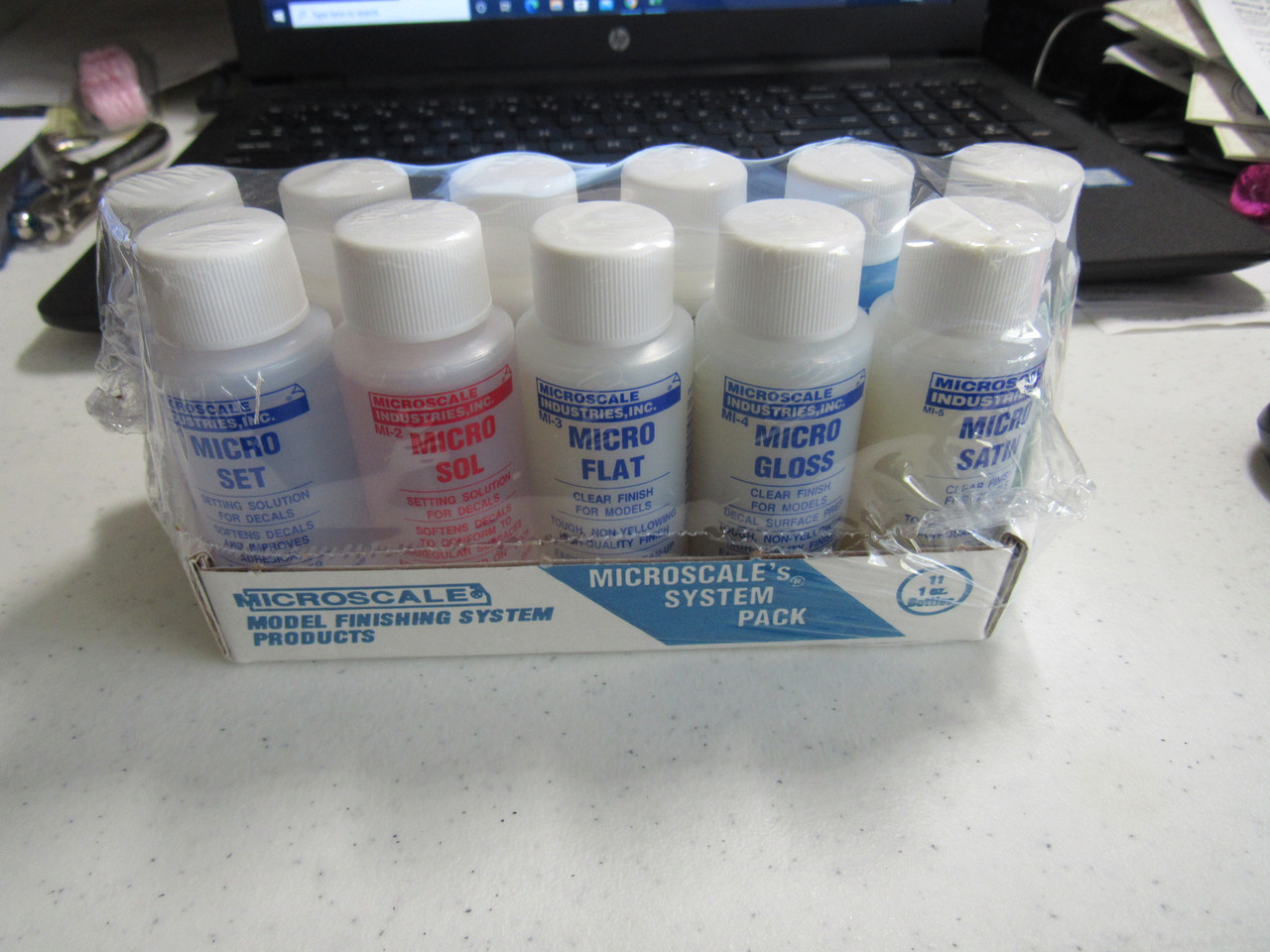Microscale Decals: Micro Set Solution - 1 oz. bottle (Decal