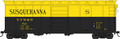 Bowser HO Scale RTR 40 foot Box Susquehanna  NYSW  521