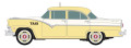  Classic Metal Works HO Scale '55 Ford Sedan Yellow TAXI