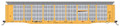 Intermountain HO Scale Bi-Level Autorack BNSF New Image - Small Logo - TTGX Flat Car  254903