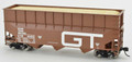 BOWSER HO 70 ton Wood Chip Hopper Grand Trunk Western GTW 454015