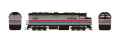 Rapido HO F40PH Ph2 original: Amtrak Phase II #280  Sound 