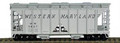 Bowser HO Scale 70ton  Covered Hopper RTR Western Maryland WM 5115