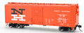 Bowser HO Scale RTR 40 foot Box Car New Haven NH 36172